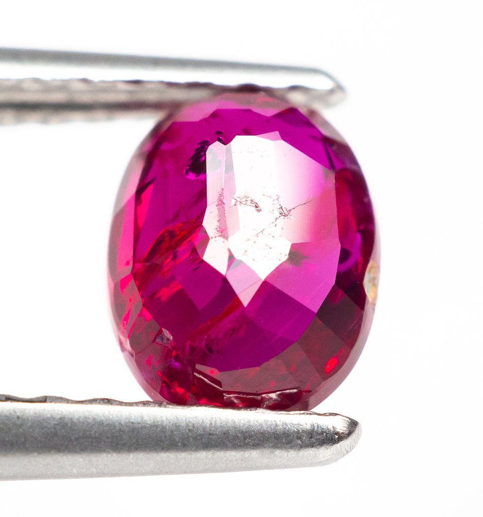 χωρίς τιμή ασφαλείας Ρουμπίνι - 1.03 ct - Lotus Gemology - Έντονο Κόκκινο (Μοζαμβίκη) #4.3