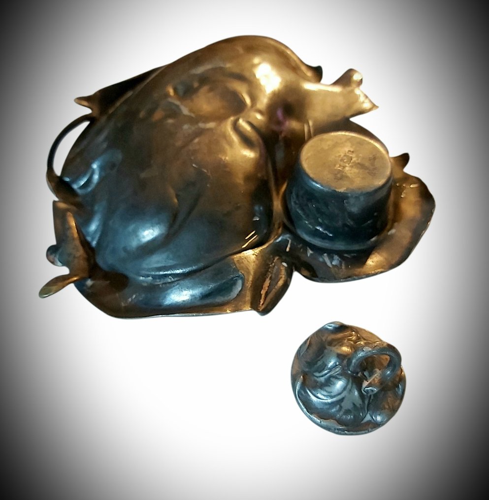 放零碎杂物的盒子 - Manufacture WMF - Art Nouveau - 德国 - Style Jugendstil #4.3