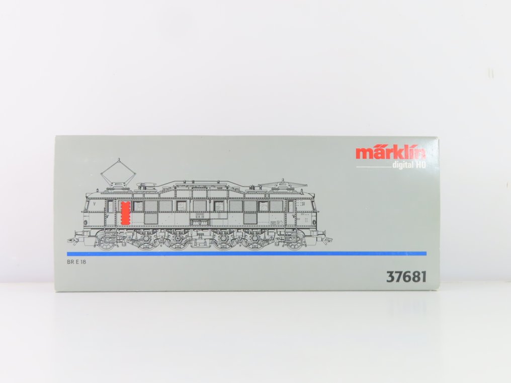 Märklin H0轨 - 37681 - 电力机车 (1) - E-18 - DRG #2.1