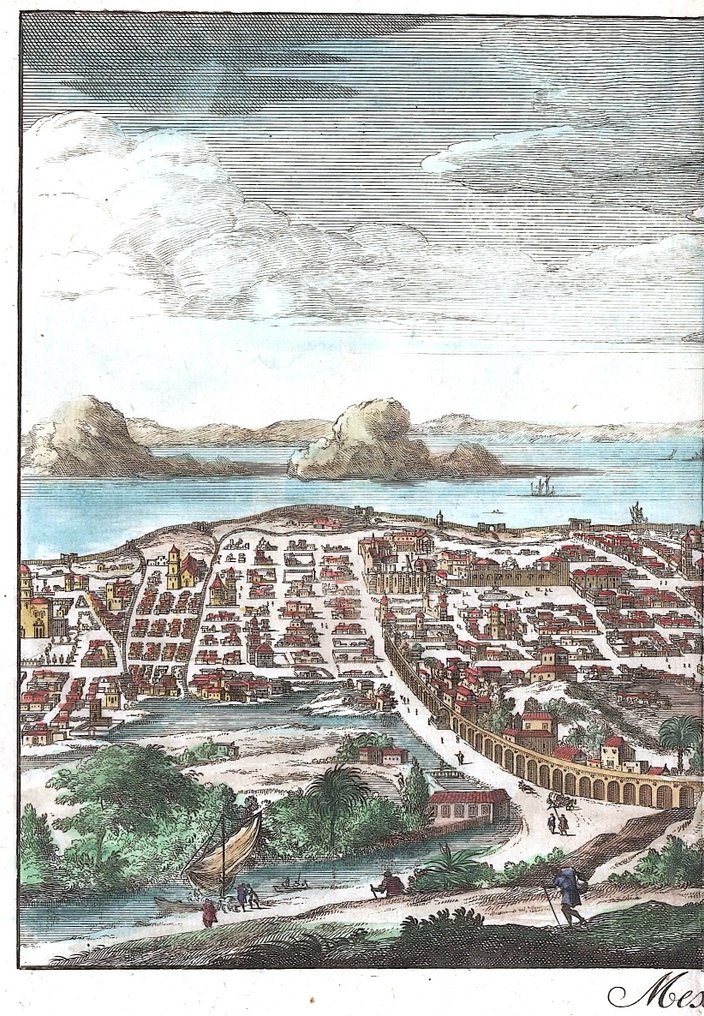 墨西哥 - 墨西哥城; De La Croix - Mexico - 1705 #1.0