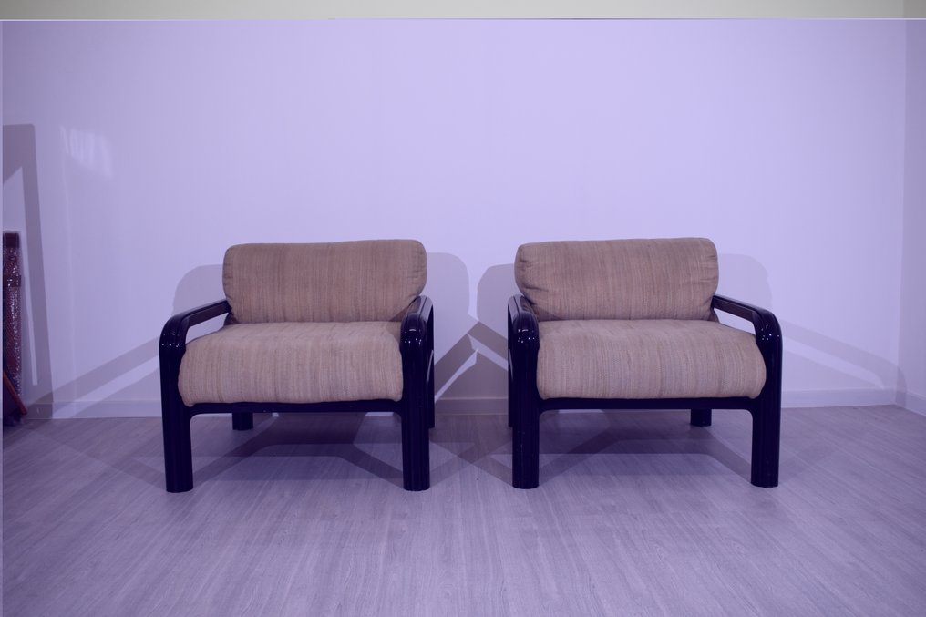 Knoll - Gae Aulenti - Πολυθρόνα (2) - Αλουμίνιο - 1974 #3.2