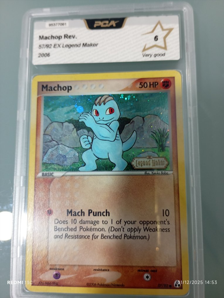 Pokémon - 8 Graded card Foil - PCA - EX - EX Legend Maker #1.0