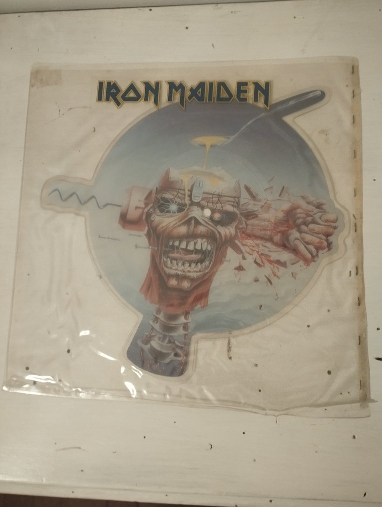 Iron Maiden - Can I Play with Madness - 多個標題 - 45 RPM 7 吋單曲 - 彩膠唱片 - 1988 #3.2