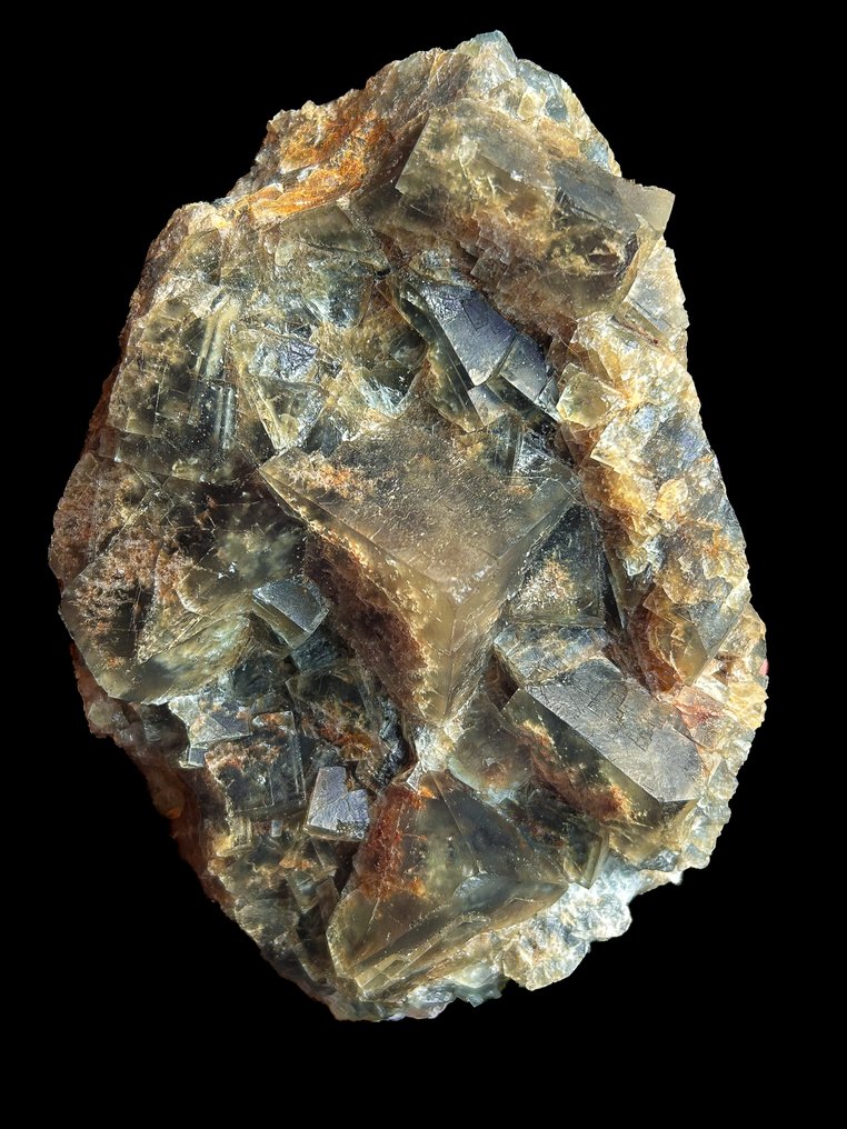 Magnifica fluorite, Chavaniac-Lafayette. { - Altezza: 16.5 cm - Larghezza: 12.5 cm- 1.2 kg #1.0