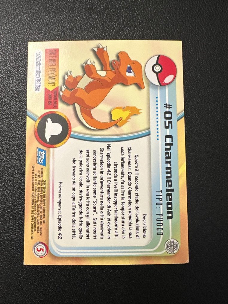 Pokémon - 3 Card - Charmander, Charizard, Charmeleon 04, 05, 06 #4.3