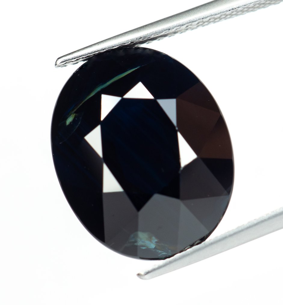 Nincs minimálár Zafír - 15.93 ct - Amerikai Gemmológiai Intézet (GIA) - sötétkék #2.1