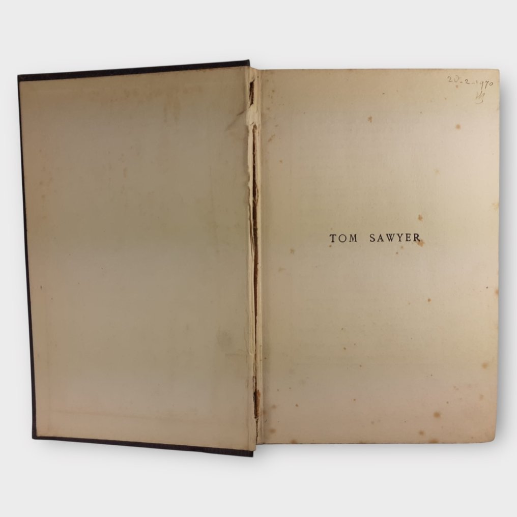 Mark Twain; Illustrations by True Williams - The Adventures of Tom Sawyer - 1904 #2.1