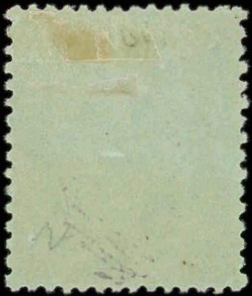 France 1862 - Napoléon III, 5 c. vert pâle s. bleu, certificat - Yvert 35 #2.1