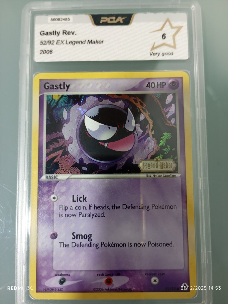 Pokémon - 8 Graded card Foil - PCA - EX - EX Legend Maker #4.3