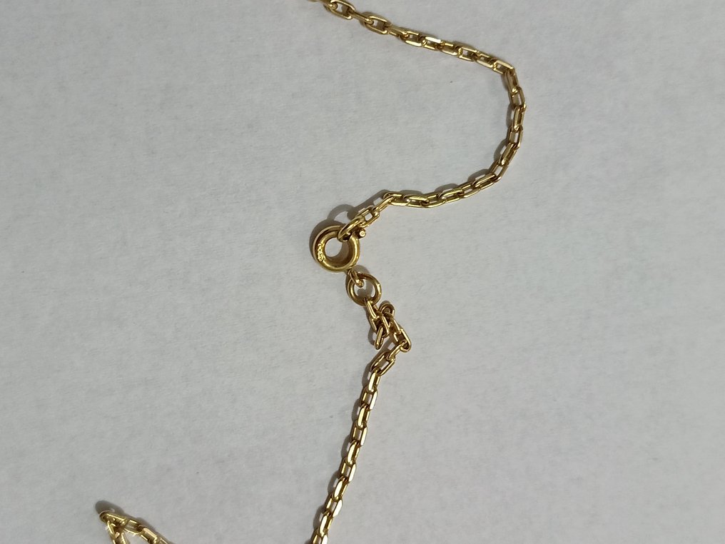 Κολιέ με μενταγιόν - 18 καράτια Κίτρινο χρυσό #2.1