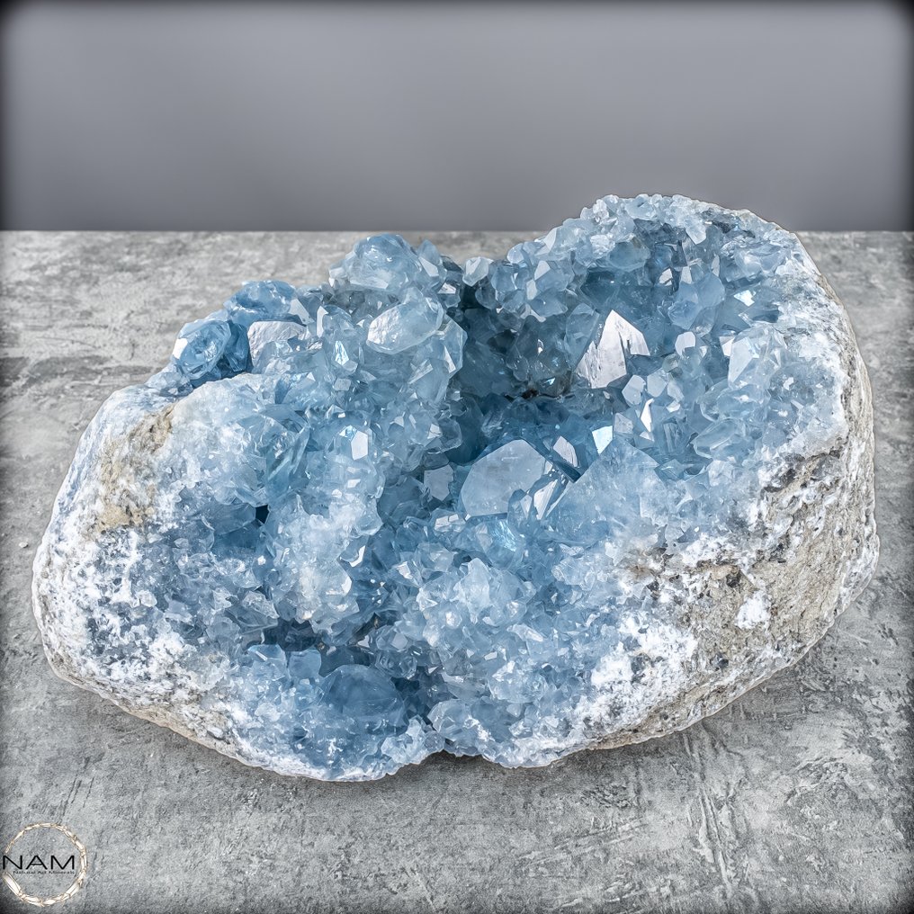 Natural Celestite 德鲁兹/自由形式- 5391.46 g #1.0