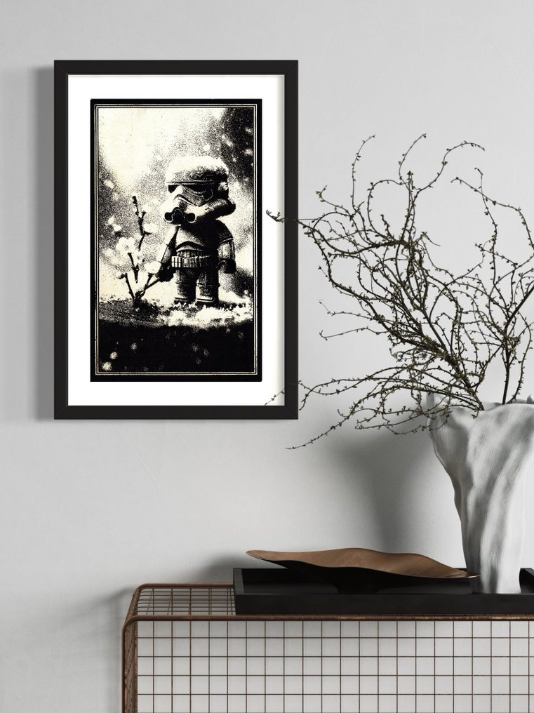 Æ (XX-XXI) - Limited Collector’s Triptych – STAR WARS | Hand-painted on Japanese Paper #3.2