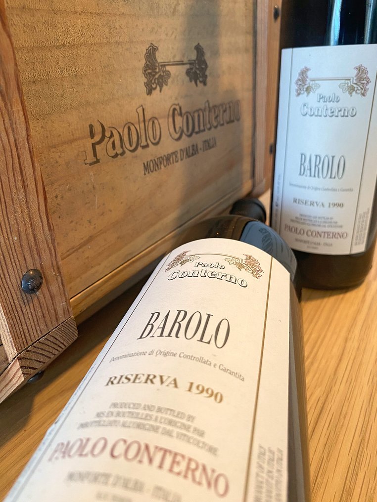 1990 Paolo Conterno - Μπαρόλο Riserva - 2 Bottles (0.75L) #2.1