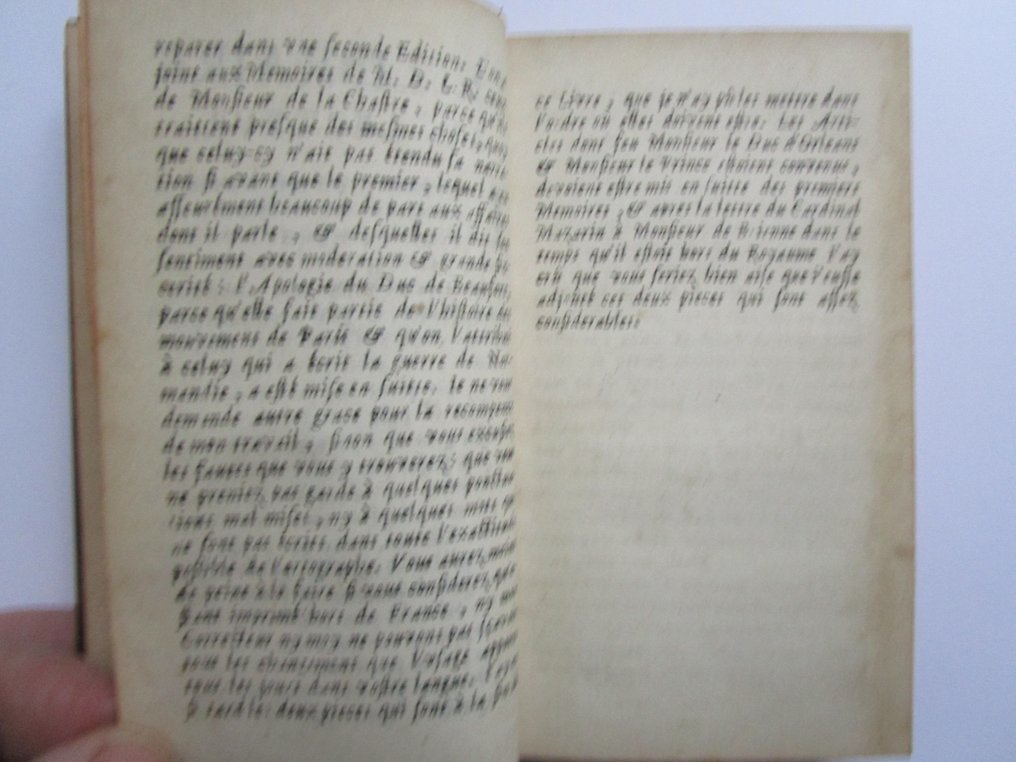 Duc de la Rochefoucauld - Memoires de M. D. L. R. - 1662 #4.3