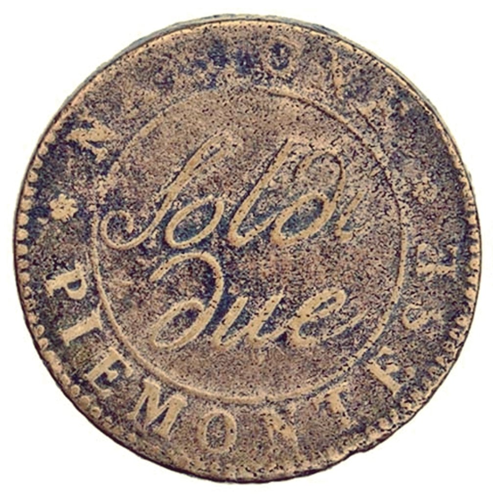 Włochy. 2 Soldi 1801 - An 9  (Bez ceny minimalnej
) #1.0