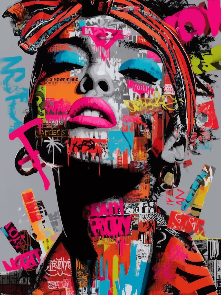 IPR Graph - Diva Graffiti: El Alma de Neón y el Estilo Africano #1.0