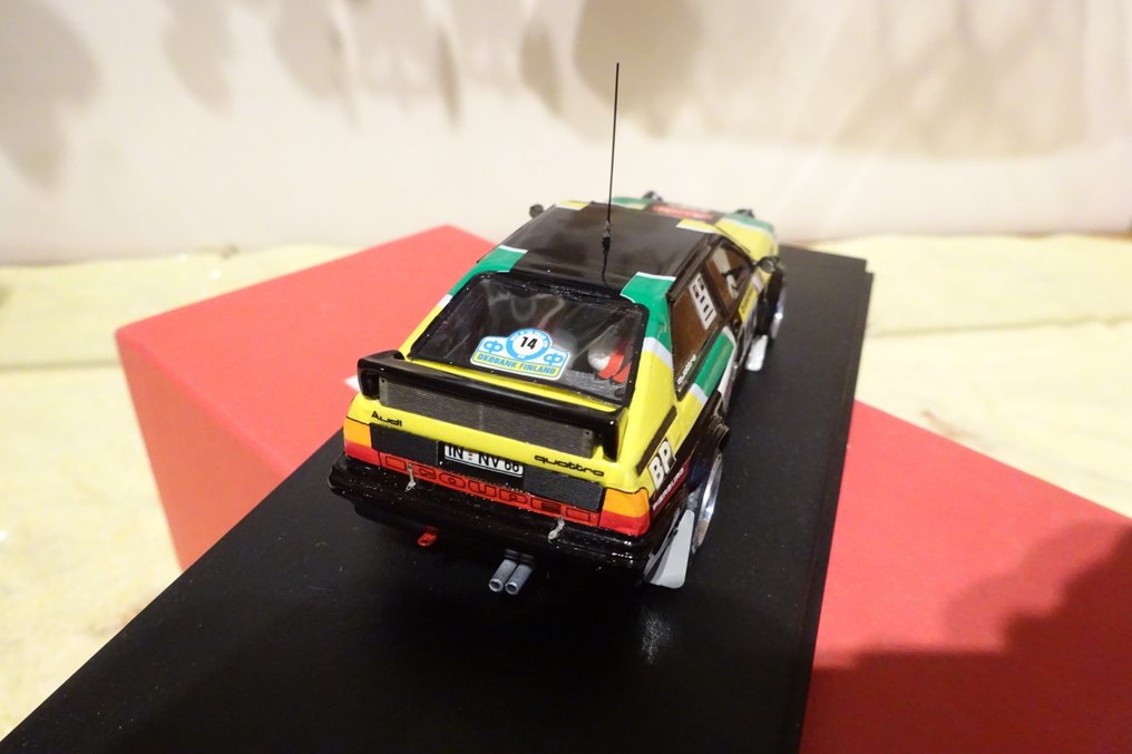 Arena Modelli 1:43 - Model car - Audi Quattro Gr.4 Mille Laghi 81 Mouton Pons #2.1