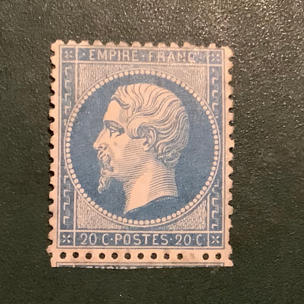 Frankrig 1862 - 20 cent Napoleon guld og met perfekt centrering. - Yvert 22 #3.2