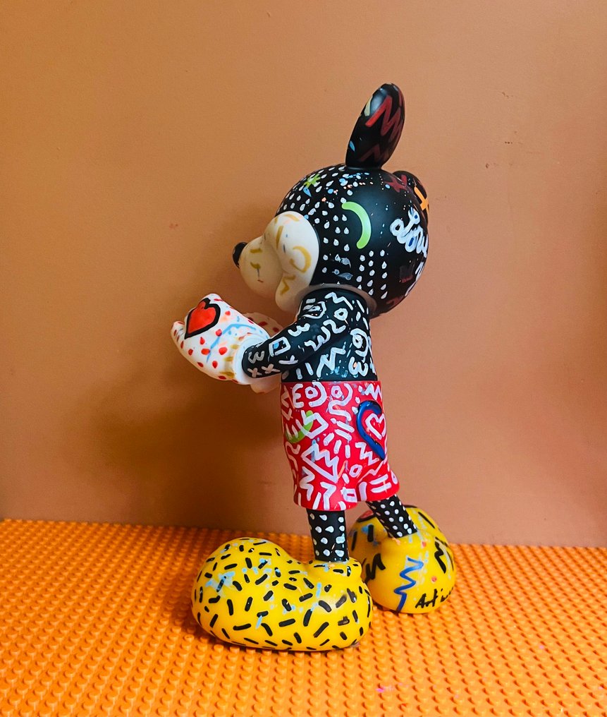 Art'mony - Sculpture Mickey Ave un cœur gros comme ça ! #4.3