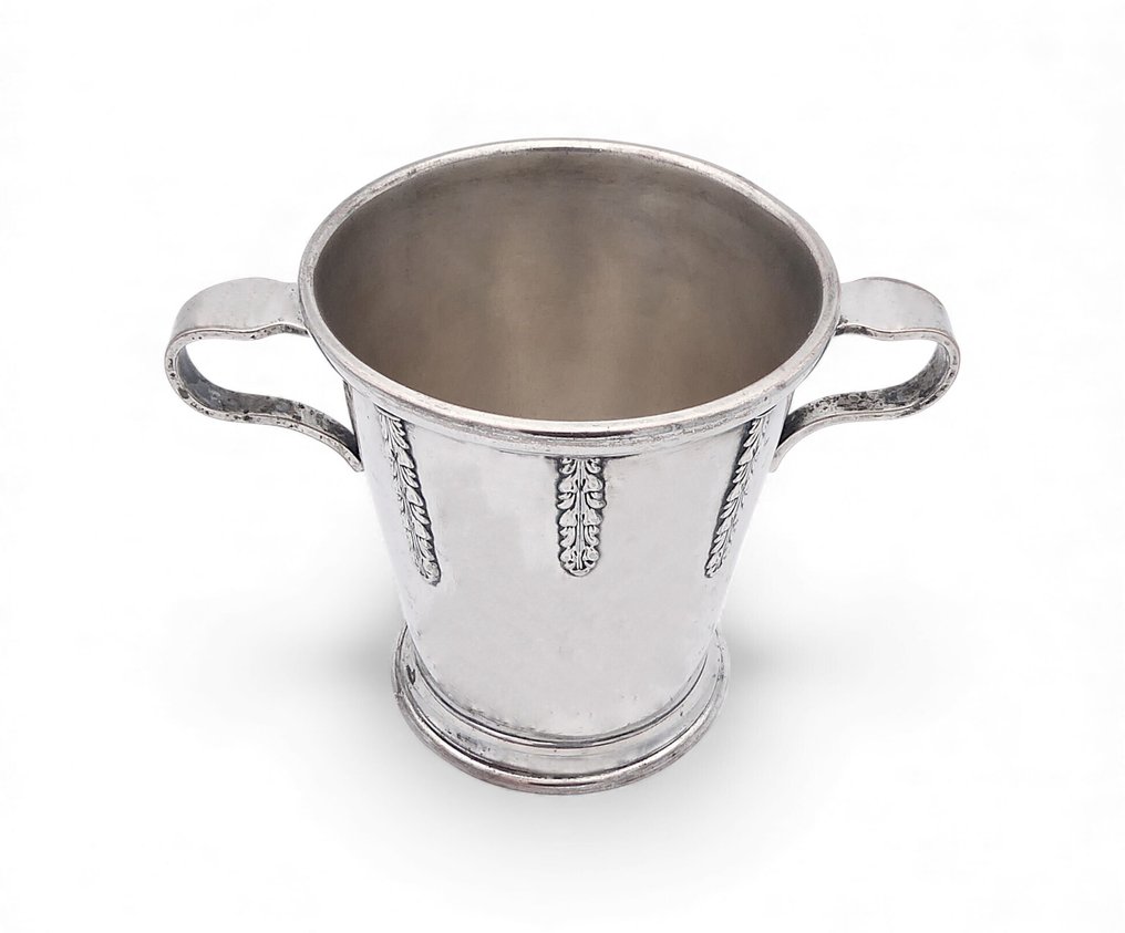 Sheffield LD Made - Serleg - Sbalzata e Cesellata con Manici, Stile Inglese - Argento Sterling rézre depositálva - Made in UK 1960-as évek #3.2