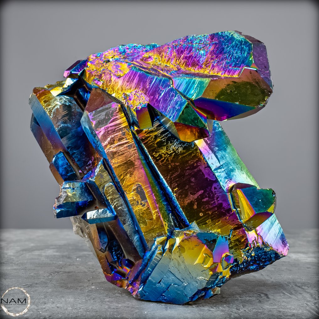 稀有而美丽的Aura紫水晶 晶球- 970.63 g #2.1