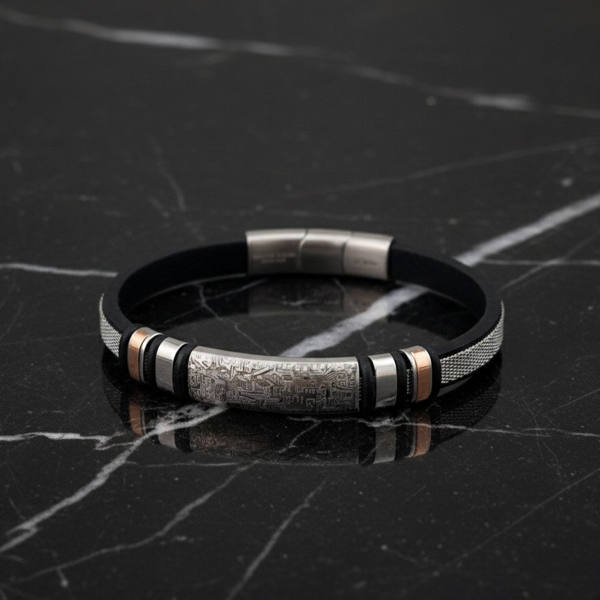 Other brand - 18 carats - Acier, Or jaune - Bracelet #1.0