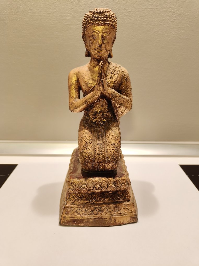 Βούδας στα γόνατα - Μπρούντζος, Ορείχαλκος - Ταϊλάνδη - 21ος αιώνας #1.0