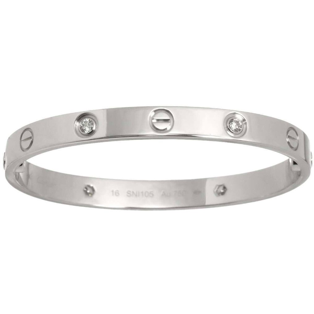 Cartier - 手镯 - 18K包金 白金 #1.0