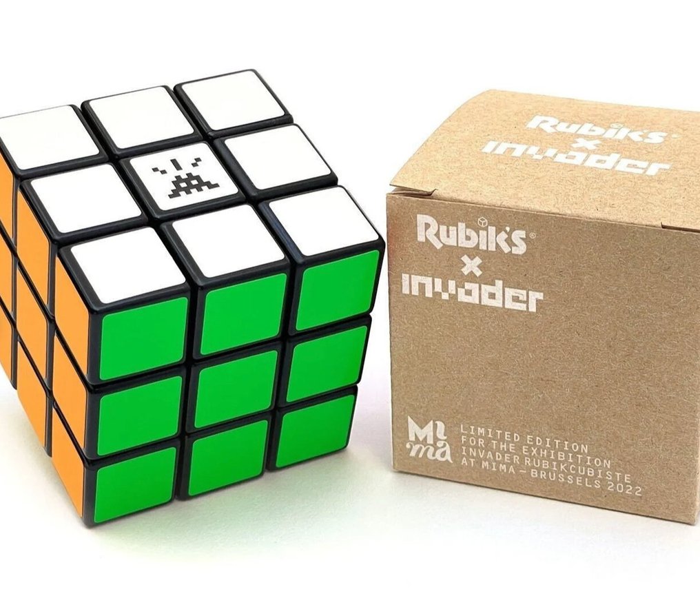 Invader (1969) - RUBIK'S X INVADER CUBE #1.0