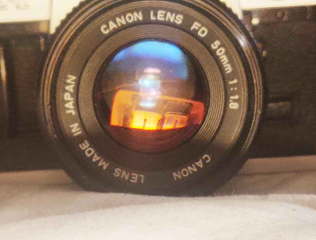 Canon AE-1 chrome + FD 1.8/50mm + documentatie | Single lens reflex camera (SLR) #2.1