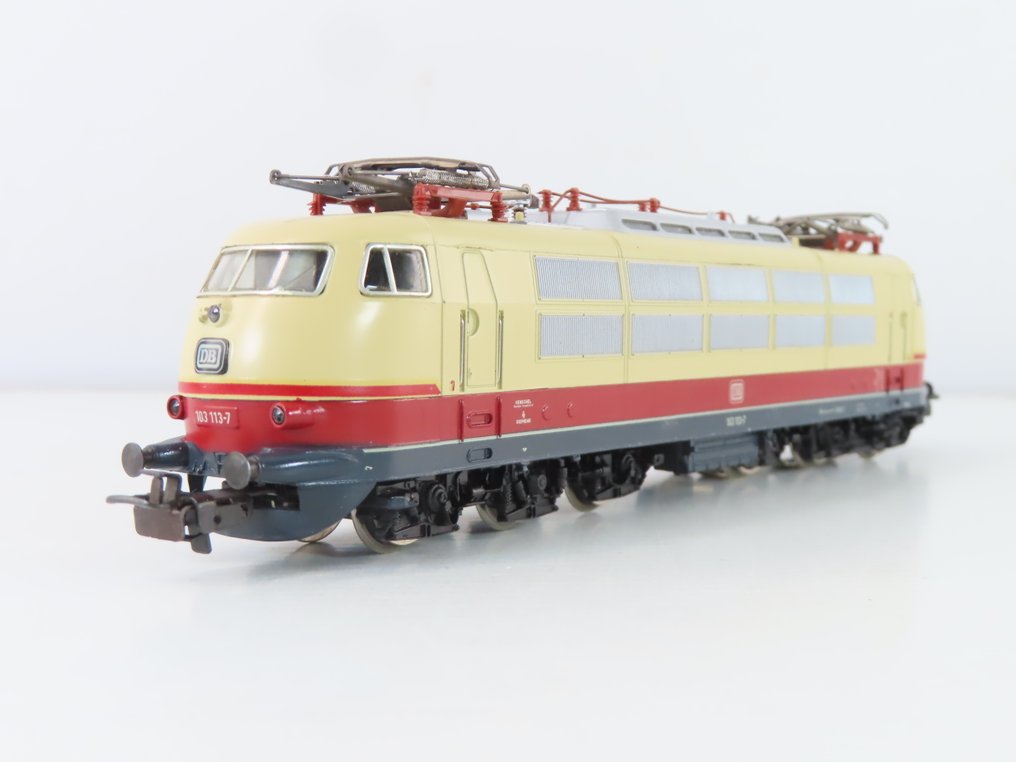Märklin H0 - 3054 - Locomotivă electrică (1) - BR 103, digital cu sunet complet și iluminare interioară - DB #1.0