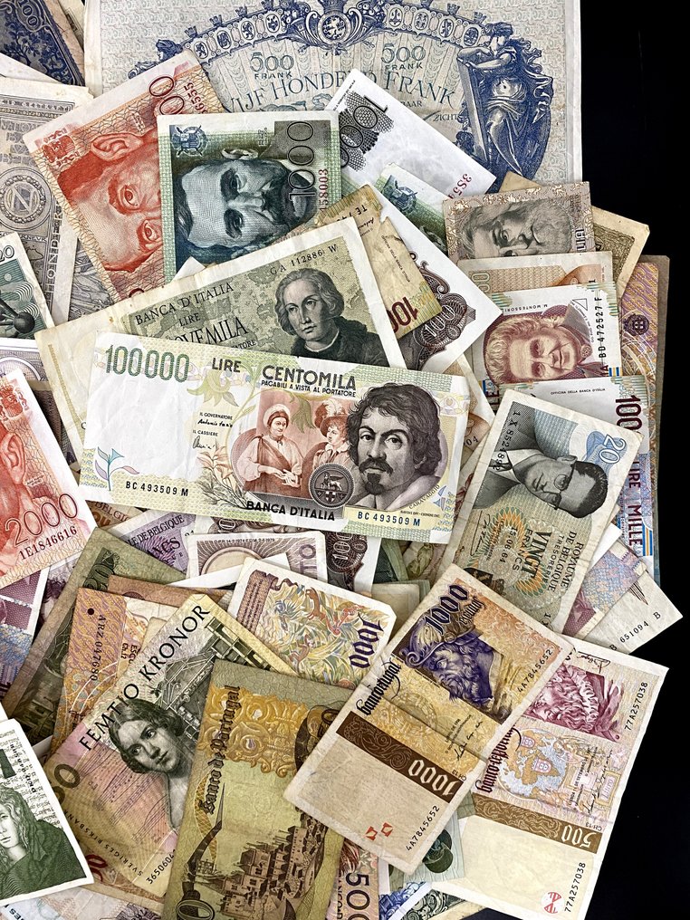 世界. - 300 banknotes - various dates  (没有保留价) #3.2