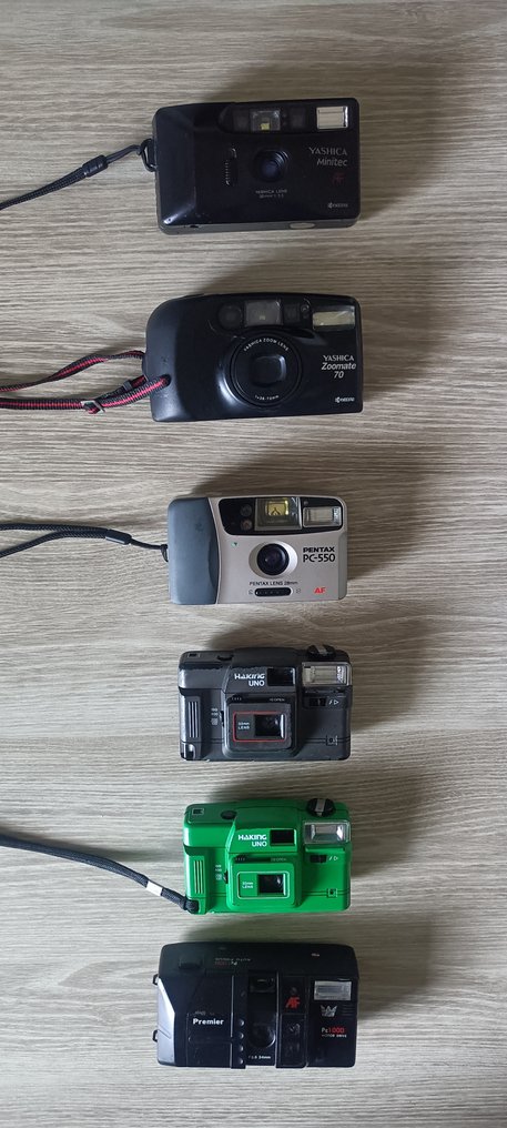 Yashica, Pentax, Haking, Premier Minitec AF / Zoomate 70 / PC-550 / Uno / Uno / PC1000 Αναλογική φωτογραφική μηχανή #1.0