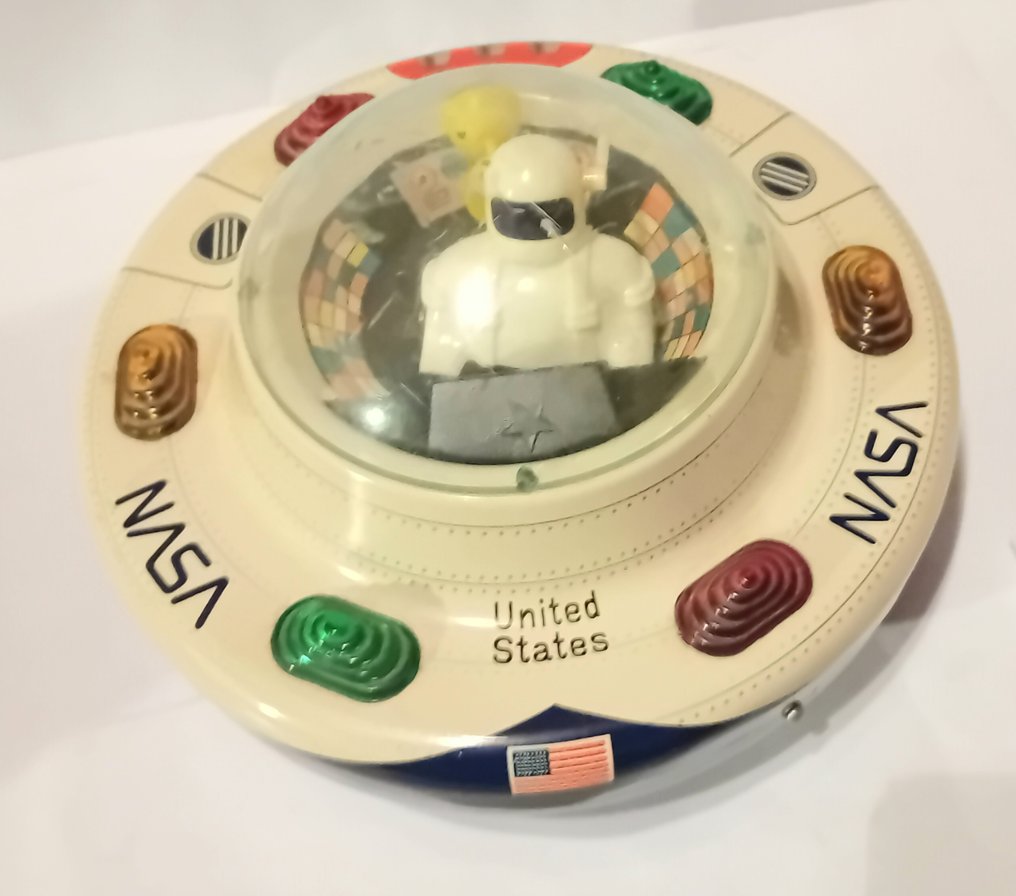 Masudaya(增田屋) - 玩具火箭 Disco Space Ranger 'Nasa' Flying Saucer. (No.3) - 1970-1980 - 日本 #2.1