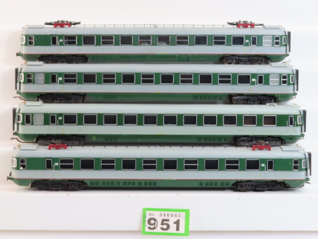 Lima H0 - 208165L/208155L - Train unit (2) - 4-piece ALe - FS #3.2