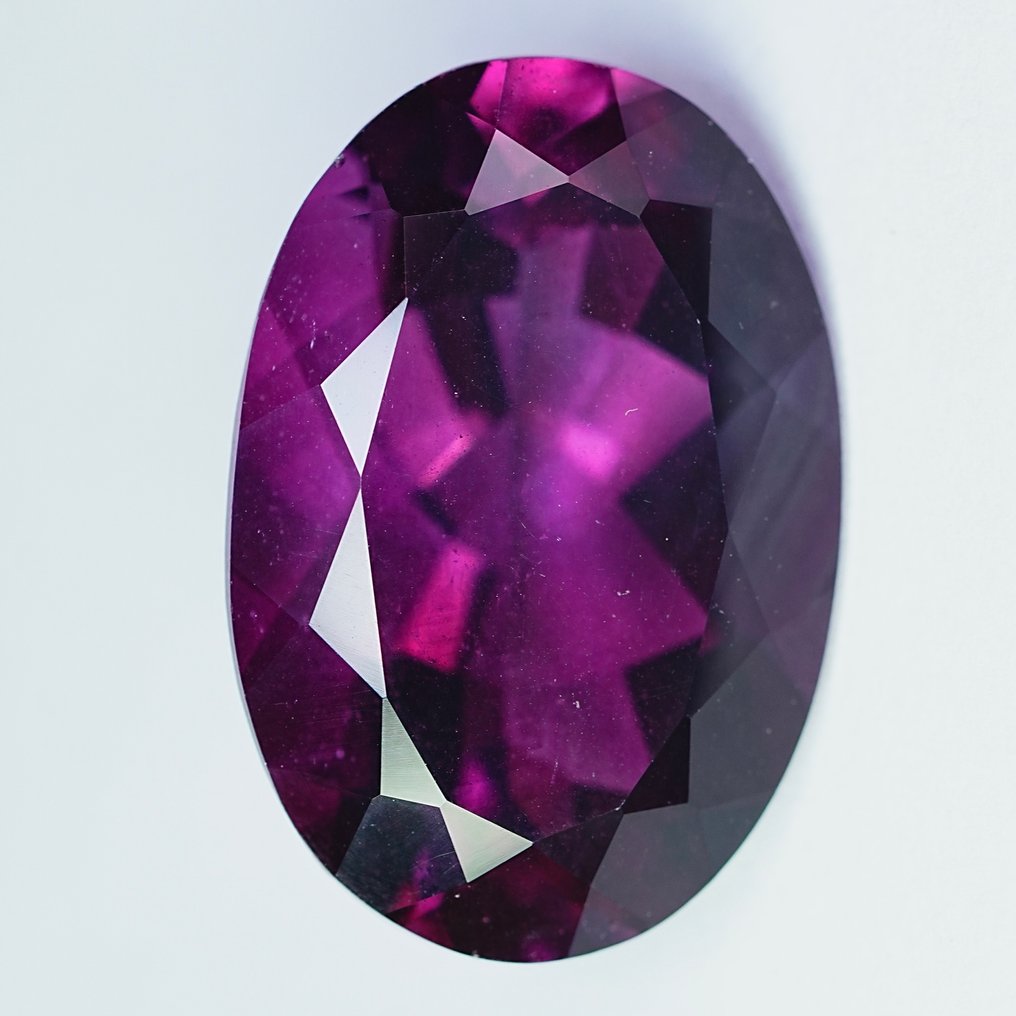 χωρίς τιμή ασφαλείας Μωβ Φθορίτης - 33.06 ct - Διεθνής Ένωση Έγχρωμων Πολύτιμων Λίθων (ICA GemLab) - Σπάνιο τρικόλρωρ #1.0