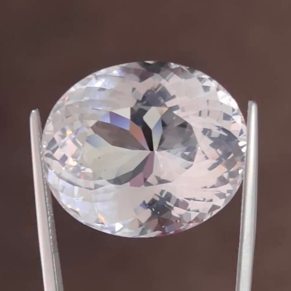 Rosa Morganit  - 54.37 ct - International Colored Gemstone Association (ICA GemLab) #1.0