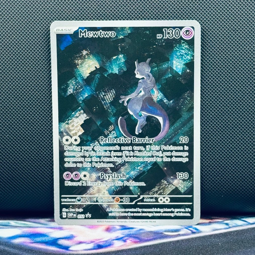 Pokémon Card - Mewtwo 052 - Pokémon #1.0
