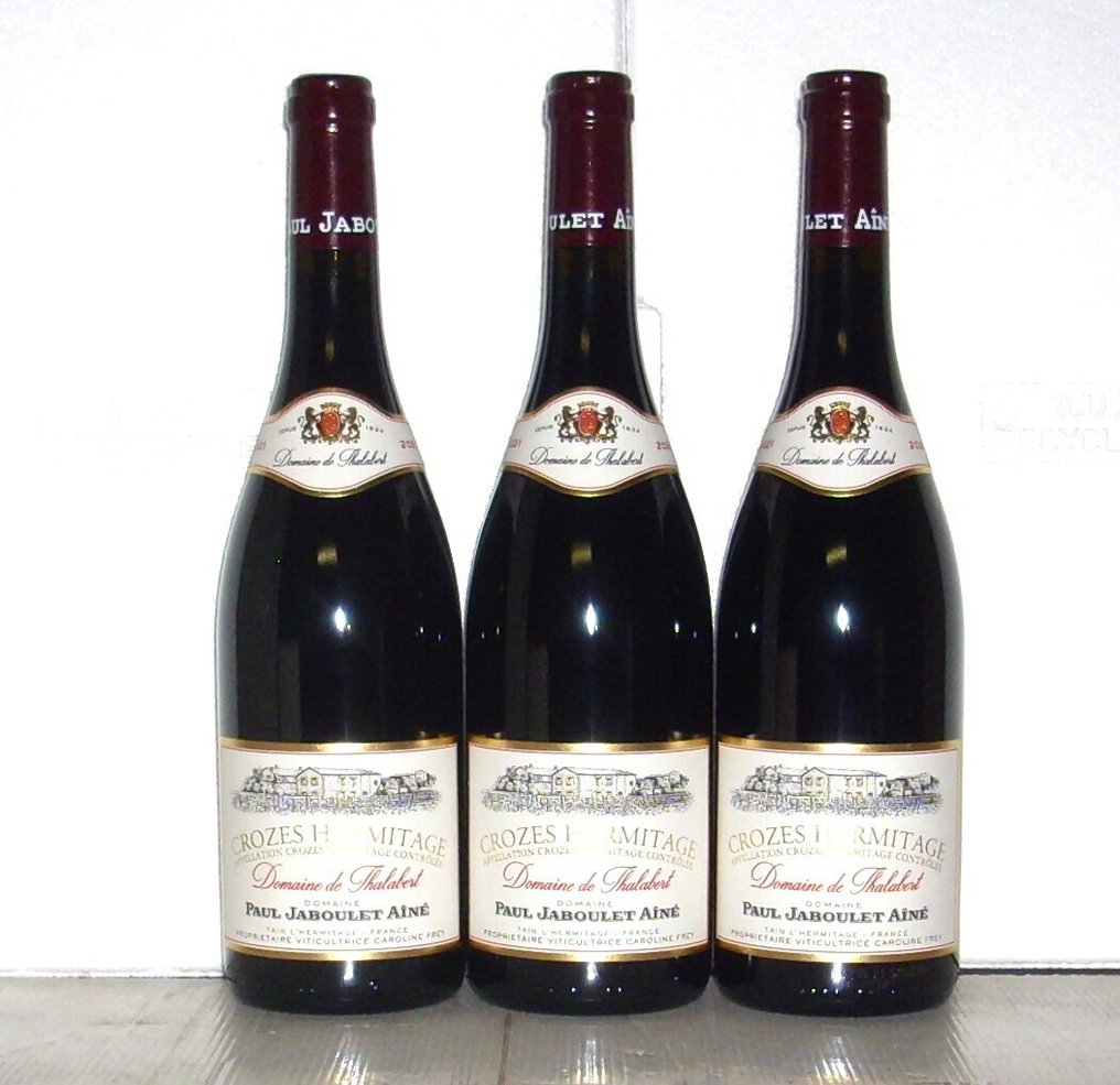2021 Crozes-Hermitage - Domaine de Thalabert - Paul Jaboulet Ainé - Rhône - 3 Bottles (0.75L) #1.0