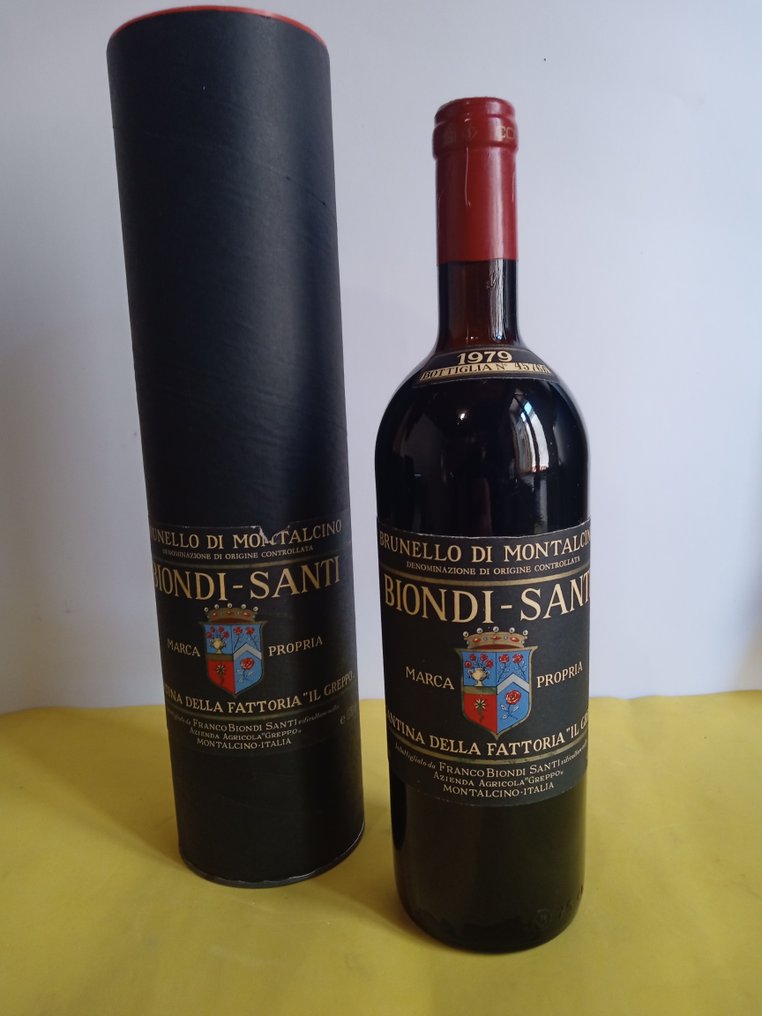 1979 Biondi Santi, Tenuta Greppo - Μπρουνέλο ντι Μονταλσίνο - 1 Φιάλη (0,75L) #1.0