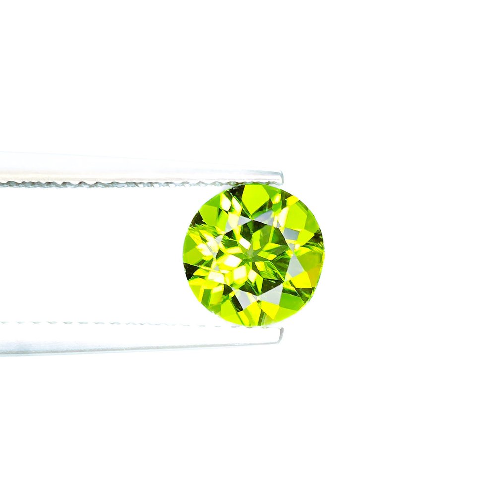 Nincs minimálár - 2 pcs Peridot - 3.85 ct - Nemzetközi Gemmológiai Intézet (IGI) - pár #1.0