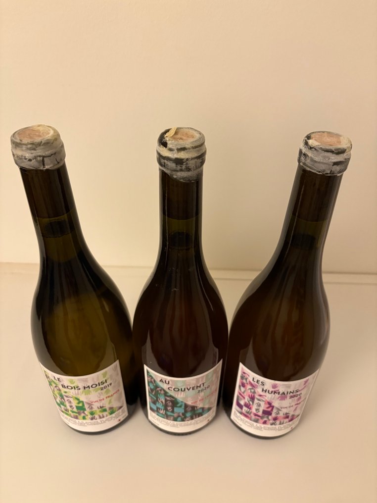 2019 Alexandre Plassat "Le Bois Moisi" 2020 "Au Couvent" & "Les Humains" - 汝拉 - 3 瓶 (0.75L) #4.3