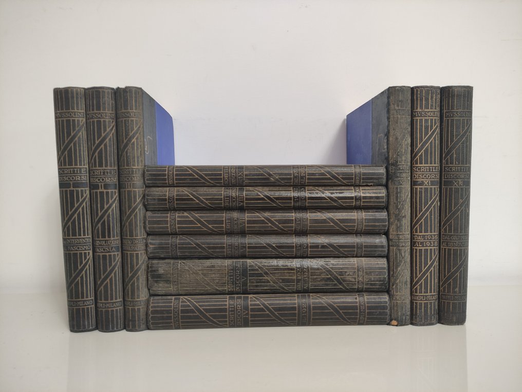 Ulrico Hoepli Editore Milano - Scritti e discorsi di Benito Mussolini - 1933-1939 #3.2