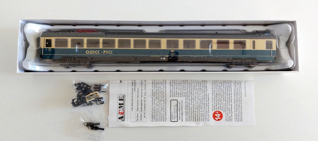 ACME H0 - 52360 - Modelltog passasjervogn (1) - Spisevogn QUICK SELECT - DB #1.0