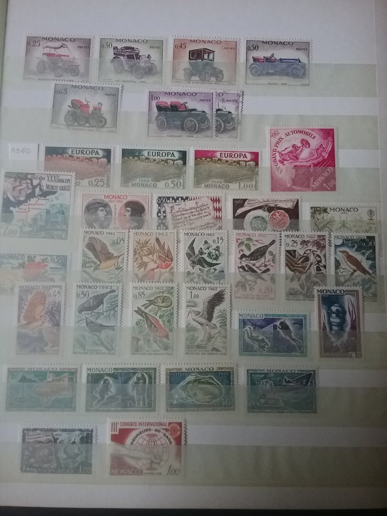 Monaco 1960/1973 - Formidable lot of 14 complete years of Monaco stamps. From 1960 to 1973. Mint without hinges. - YVERT ET TELLIER #2.1