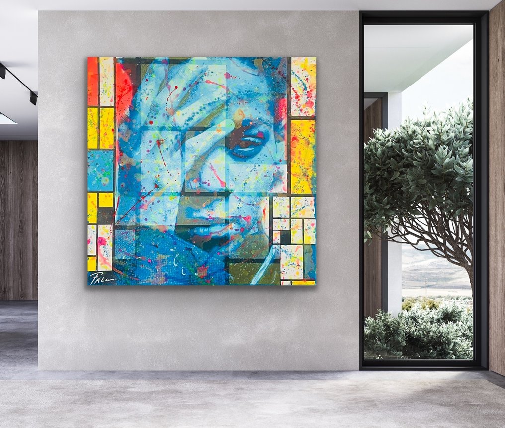 Joaquim Falco - BASQUIAT THINKS OF MONDRIAN. XL #4.3