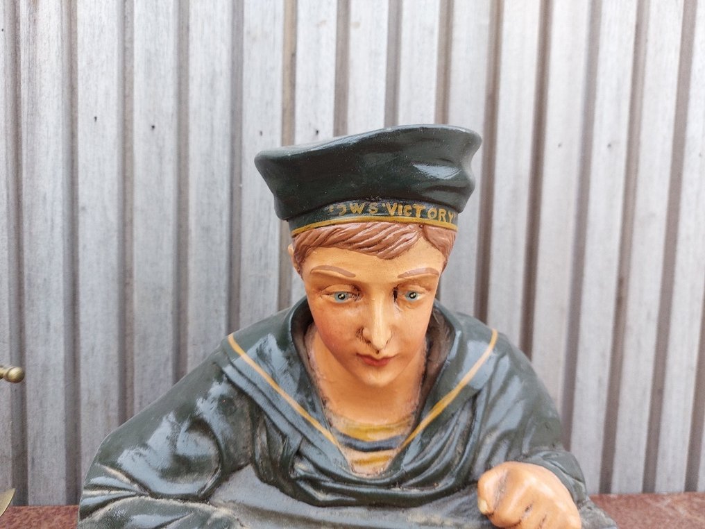 Statue, sculpture young cabin boy - 32 cm - polyresin #4.3