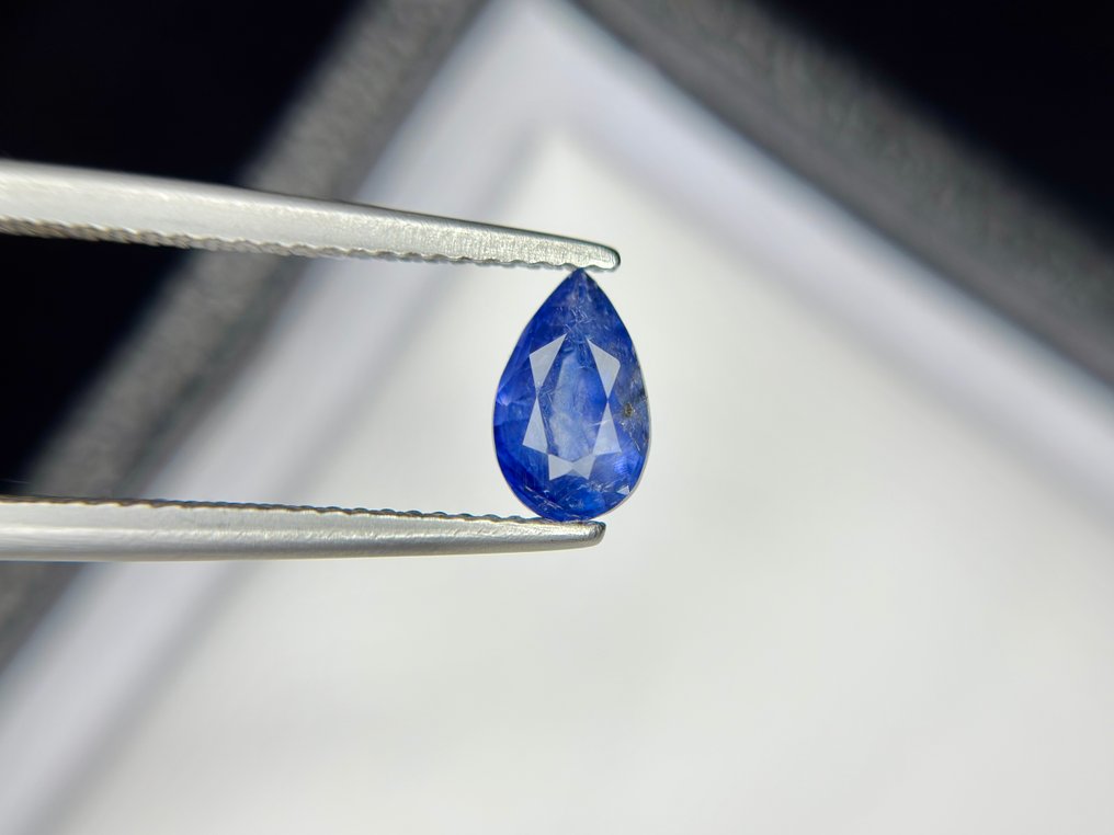 沒有保留價 - 1 pcs  藍色 藍寶石  - 1.37 ct - 國際有色寶石協會 (ICA GemLab) - 优质高端 #1.0