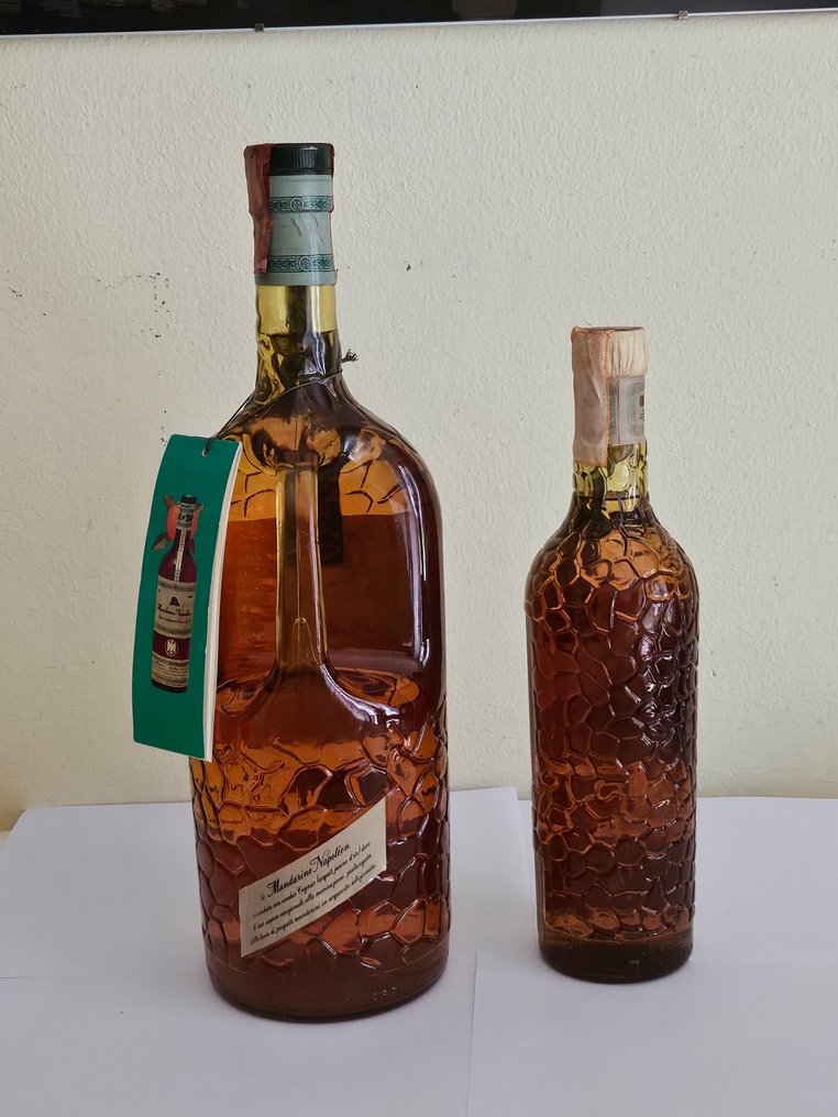 Mandarine Napoléon Fourcroy - Grand liqueur Imperial  - b. αργά τη δεκαετία του 1980 έως τη δεκαετία του 1990 - 2 Litres, 75cl - 2 μπουκαλιών #2.1