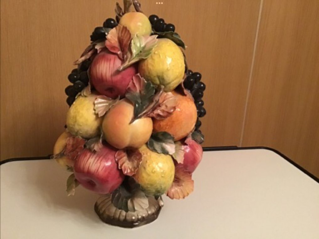 Capodimonte - Figure - Capodimonte  Groß  Keramikdekor Früchte - Ceramic #4.3